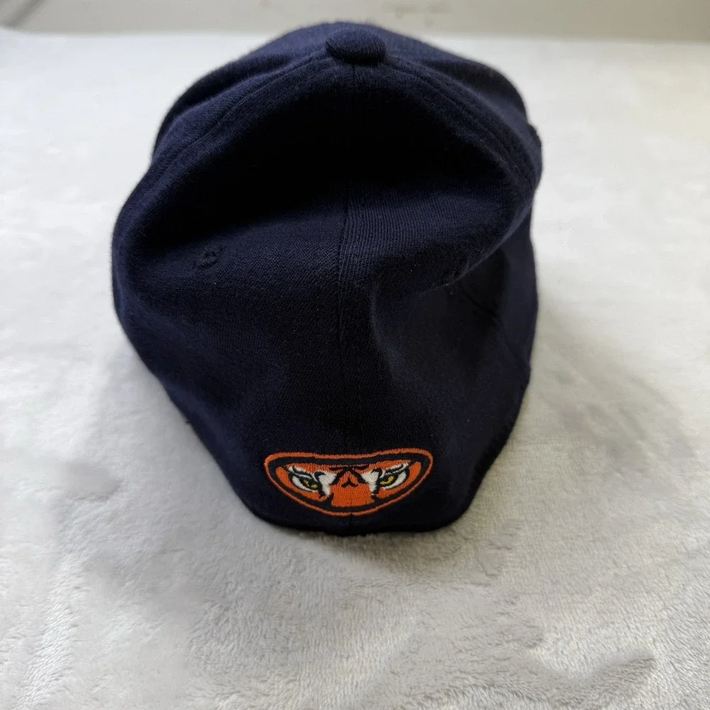 Auburn Tigers Top Of The World One Fit Stretch Hat Cap Navy NCAA
